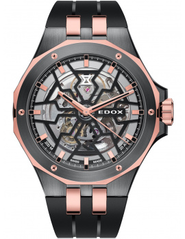 Edox 85303-357GR-NRN Delfin Mecano automatic 43mm 20ATM