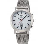 ETT EGS-11579-11M Mens Watch Slnečný pohon Radio-Controlled 41mm 5ATM