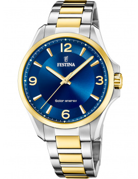 Festina F20657/4 Slnečný pohon Energy Mens Watch 42mm 5ATM