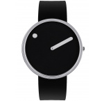 Picto 43370-0120S Black Silicone 40mm 5ATM