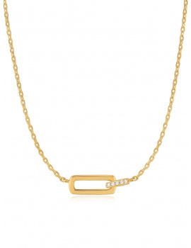 ANIA HAIE N037-01G Glam Rock Ladies Necklace, adjustable
