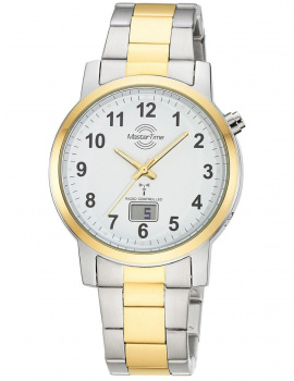 Master Time MTGA-10956-12M Mens Watch Radio Controlled Basic Dvojfarebné 40mm 3ATM