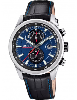Festina F20695/5 Mens Watch Timeless Chronograph 44mm 10ATM