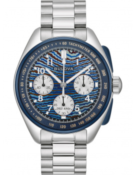 Bulova 98A329 Mens Watch Lunar Pilot Chrono Thiago Rosinhole Budii Limited 43,5mm 5ATM