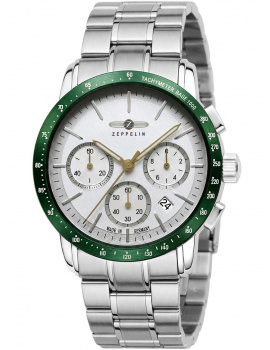 Zeppelin 8878MB-4 Mens Watch New York Chronograph 43mm 5ATM
