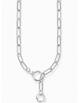 Thomas Sabo KE2192-051-14 Ladies link necklace with two ring clasps, adjustable