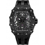 Tsar Bomba TB8207CF-01 Mens Watch Elemental Carbon Fiber Automatic 44mm 5ATM