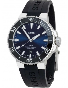 Oris 01 733 7730 4135-07 4 24 64EB Mens Watch Aquis Date 43,5mm 30ATM