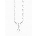 Thomas Sabo KE2240-051-14-L45V Silver necklace letter A