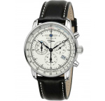 Zeppelin 8680-3 Budík Chronograph 100 Years Mens Watch 43mm 5ATM