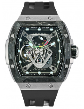 Tsar Bomba TB8216TF-01 Mens Watch Neutron Limited Edition Automatic 46mm 5ATM