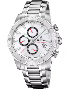 Festina F20704/1 Mens Watch Timeless Chronograph 45mm 10ATM