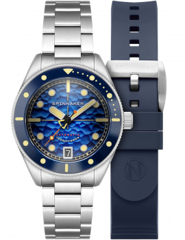 Spinnaker SP-5159-11 Mens Watch Challenger Automatic 42mm 30ATM