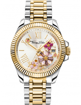Thomas Sabo WA0382-291-201 Ladies Watch Flowers 33mm 5ATM