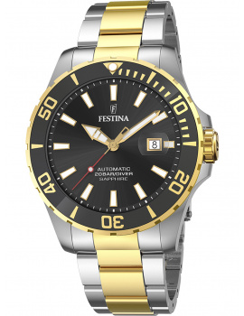 Festina F20532/2 Diver Automatic Mens Watch 44mm 20ATM