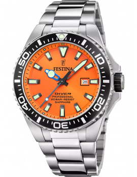 Festina F20663/4 Mens Watch Diver Saphire 45mm 20ATM
