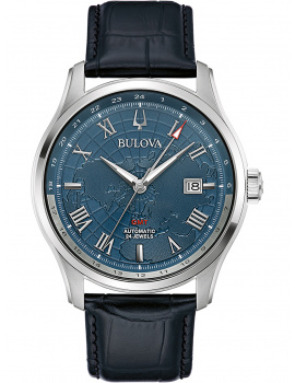 Bulova 96B385 Wilton GMT automatic 43mm 3ATM