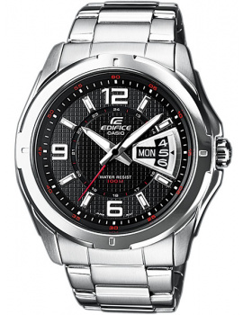 CASIO EF-129D-1AVEF EDIFICE Men's 45mm 10 ATM