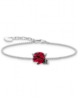 Thomas Sabo A2175-664-10-L19V Silver Roses Romance Bracelet