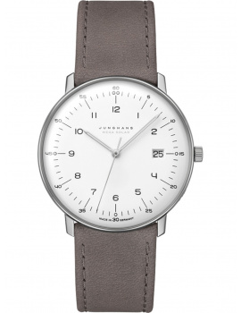 Junghans 59202102 Mens Watch Max Bill Mega Slnečný pohon 38mm 5ATM