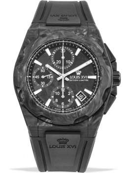 Louis XVI LXVI1200 La Vauguyon Chronograph Automatic Mens Watch 41mm 5ATM