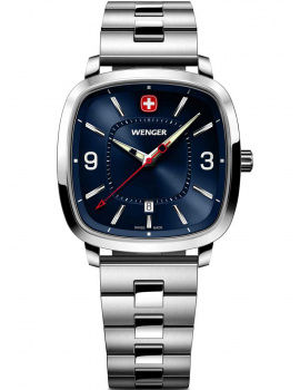 Wenger 01.1921.110 Mens Watch Vintage Športové 37mm 5ATM