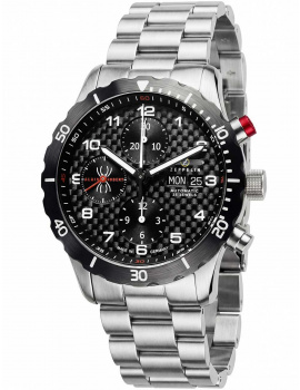 Zeppelin 7216M-2 Mens Watch Alain Robert Automatic Chrono Limited 42mm 10 ATM