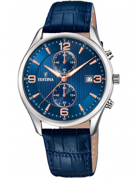 Festina F6855/6 Timeless Chronograph 42mm 3ATM