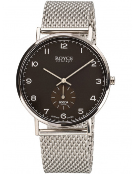 Boccia 3642-02 Royce Men`s Watch Titanium 39mm 3ATM