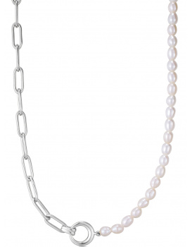 ANIA HAIE N043-01H Pearl Power Ladies Necklace, adjustable