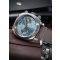 Spinnaker SP-5068-04 Mens Watch Hull Chronograph Sky Blue 42mm 10ATM