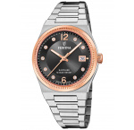Festina F20037/3 Ladies Watch Swiss Made RivĂ© 35mm 10ATM