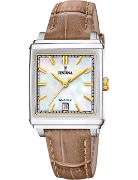 Festina F20682/4 Ladies Watch Quartz Square 33mm 5ATM