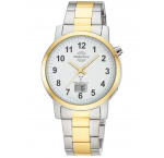 Master Time MTGA-10956-12M Mens Watch Radio Controlled Basic Dvojfarebné 40mm 3ATM