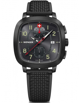 Wenger 01.1933.114 Mens Watch Vintage Športové Chronograph 40mm 5ATM