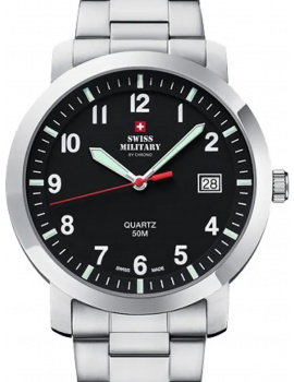 Swiss Military SM34083.07 Mens Watch 40mm 5ATM