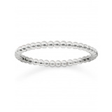 Thomas Sabo Ladies Ring TR2122-001-12-52 cord look size 56