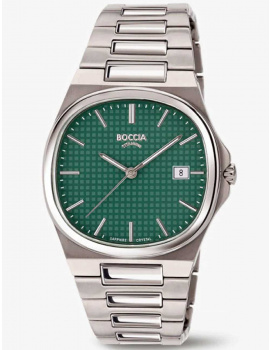 Boccia 3657-03 Mens Watch Titanium Sapphire crystal 39mm 5ATM