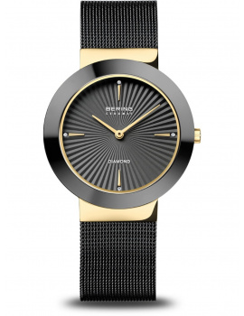 Bering 11435-132 Ladies Watch Diamond Keramika 35mm 5ATM