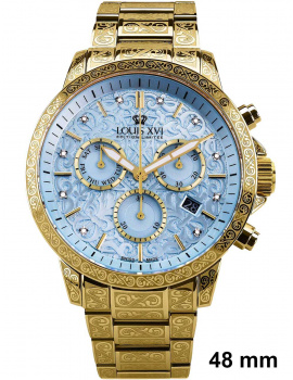 Louis XVI LXVI4003 Pánske hodiny Palais Royale 2.0 Diamond 48mm 10ATM