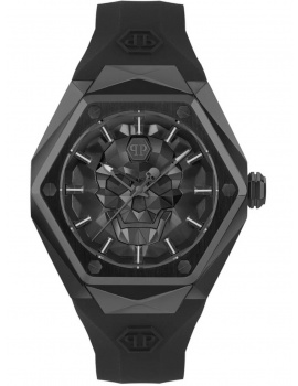 Philipp Plein PWPWA0324 Mens Watch The $kull Spikes 46mm 5ATM
