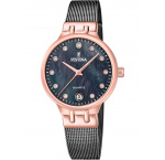 Festina F20717/2 Ladies Watch Quartz Mademoiselle Saphire 33mm 5ATM