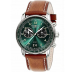 Zeppelin 8684-4 Graf Zeppelin LZ127 big-date chrono 41mm 5ATM