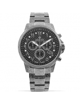 Louis XVI LXVI1095 Palais Royale Arabic Chronograph Mens Watch 43mm 10ATM