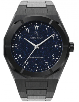 Paul Rich PR-45222 Mens Watch Star Dust II Midnight 43mm 5ATM