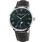 Frederique Constant FC-705GR4S6 Mens Watch Slimline Manufaktur Moonphase 42mm 3ATM