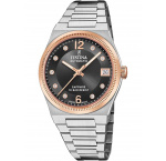 Festina F20031/3 Ladies Watch Swiss Made RivĂ© Automatic 35mm 10ATM