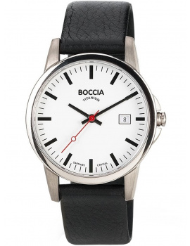 Boccia 3625-05 men`s watch titanium 36mm 5ATM