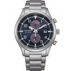 Citizen CA7028-81L Eco-Drive Chronograph mens watch 43mm 10ATM
