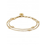 Thomas Sabo A2216-414-14-L19V Bracelet Double row zirconia Gold-plated